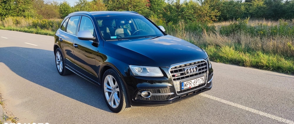 Audi SQ5 cena 84900 przebieg: 225000, rok produkcji 2014 z Marki małe 704